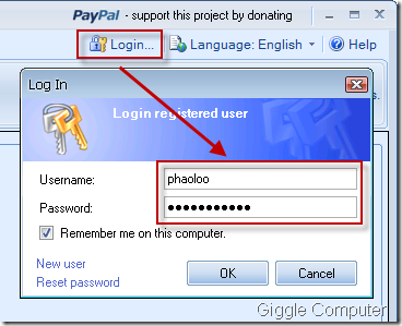 Sublight - Login
