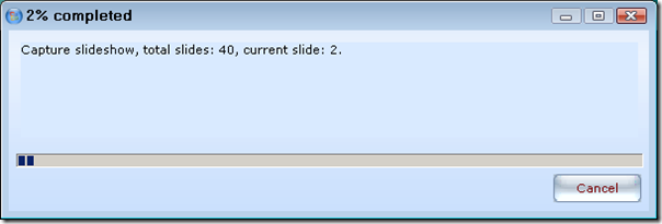 E.M Free PowerPoint Video Converter - Converting