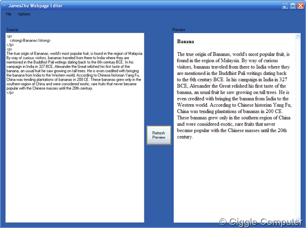 JamesZhu Webpage Editor