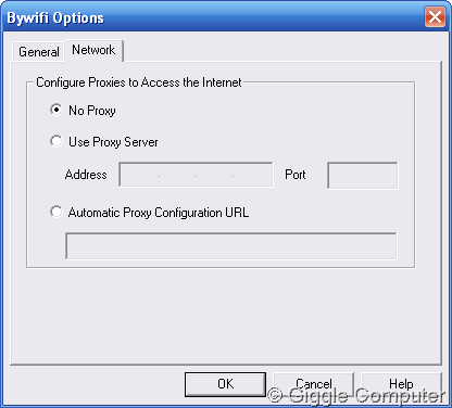 Bywifi - Options - Proxy