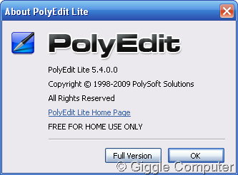 PolyEdit - About