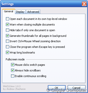 General Settings