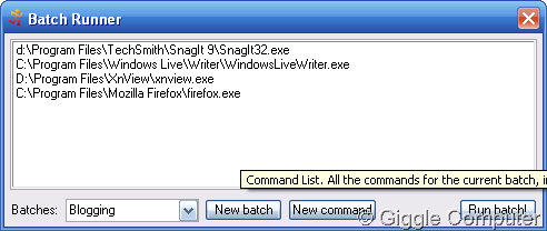 Batch Runner