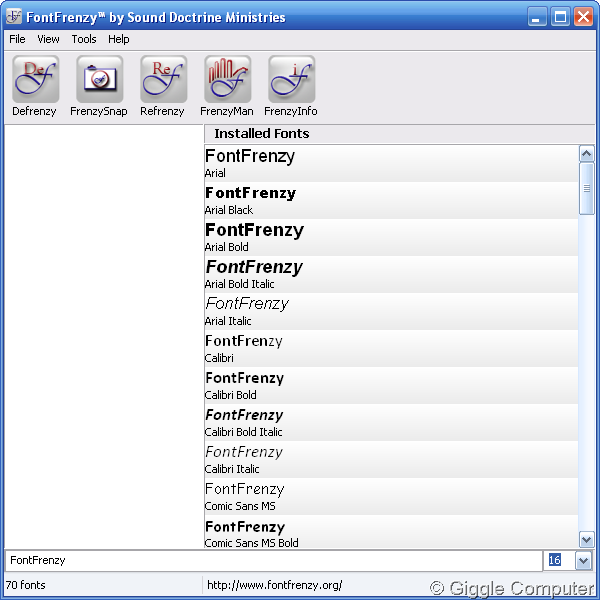 FontFrenzy