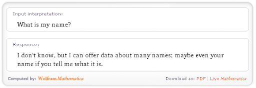 Busqueda en Wolfram Alpha Whats Is My Name Cual es Mi Nombre Blog de la Nacho