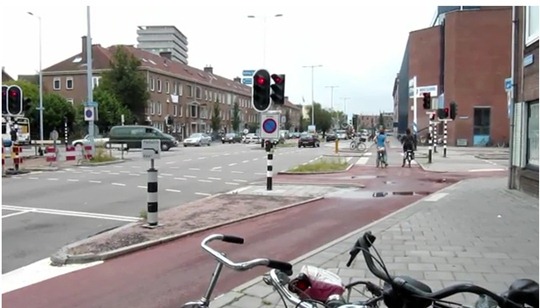 Netherlands road junction