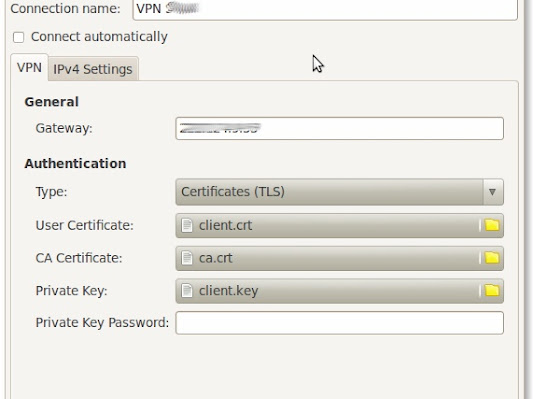 OpenVPN dg Network Manager di Lucid Lynx