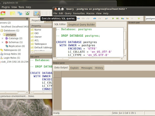 pgAdmin III : Hilangkan SQL dari Setiap Jendela Baru Query Tool