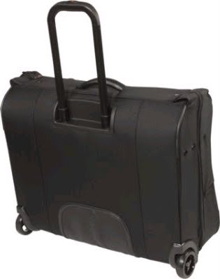 WallyBags Premium-Kleidersack Mit Rollen – 114 Cm, Schwarz, Mit WallyLock-Klemme & Nassfach