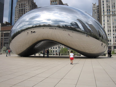 the bean, millenium park, chicago public art