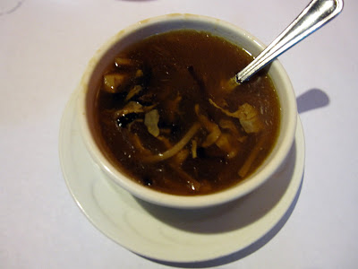 hot and sour soup, little szechuan