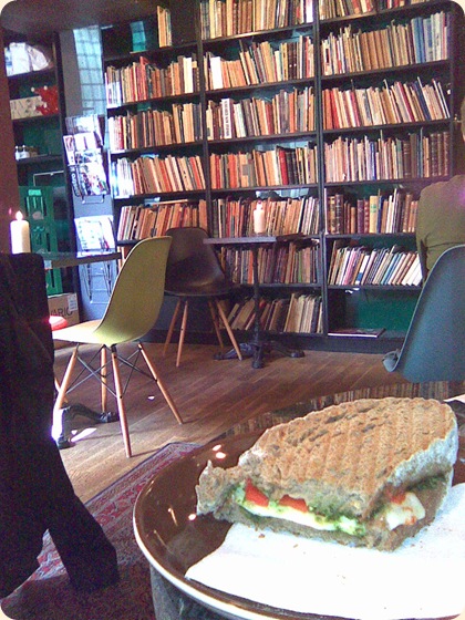 Sandwich i Sigfreds Kaffebar