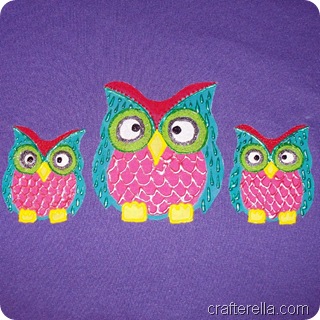 Painted owlies tute 4