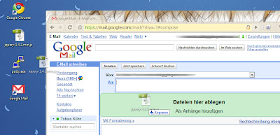 Google Mail: Drag&Drop-Anhänge