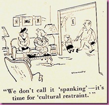 spanking cartoon