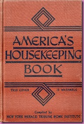 americas housekeeping book