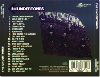 Undertones - Undertones - back