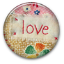 Love flair button