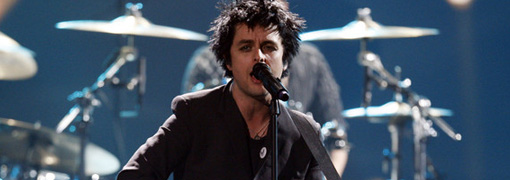 Green day's performance at the 2009 American music awards