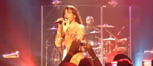 Kelly Rowland's gig for iheartradio | Live performance