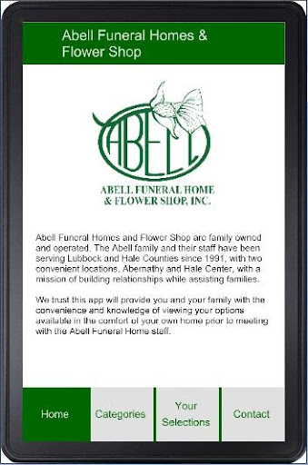 【免費購物App】Abell Funeral Home-APP點子