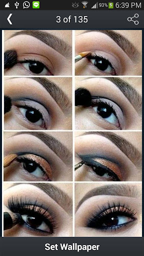 Eye Makeup Steps