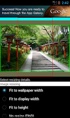 Image2Wallpaper: Wallpaper bestens an den Smartphone  oder Tabletbildschirm anpassen