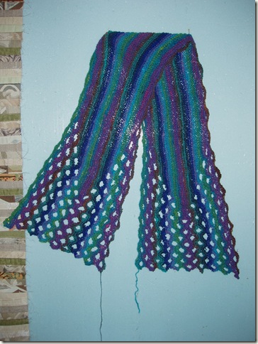 fishtail scarf complete