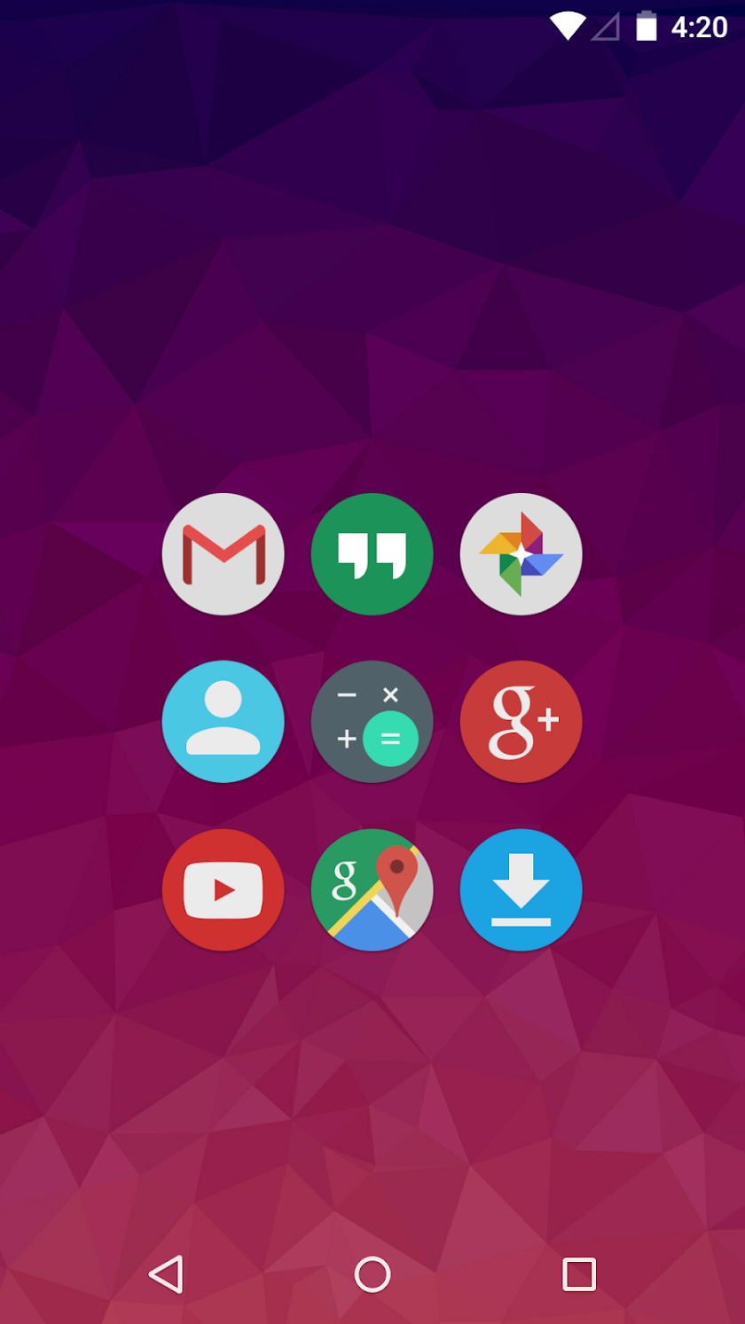 Merus - Icon Pack Screen 1