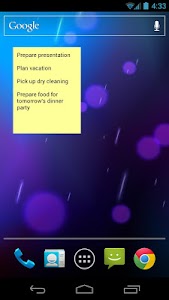Simple Sticky Note Widget Plus v2.0