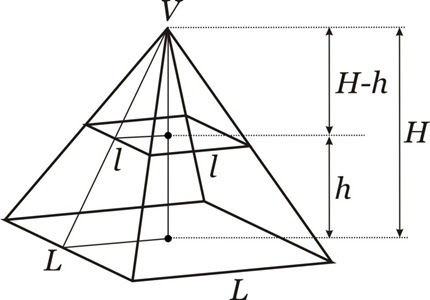 Demonstração da Fórmula do Volume de Tronco de Pirâmide | O Baricentro da  Mente