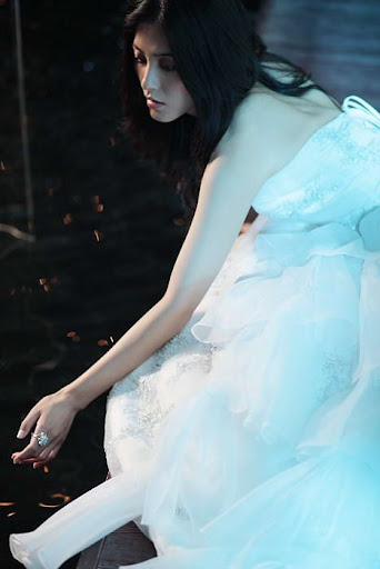 flower wedding dress