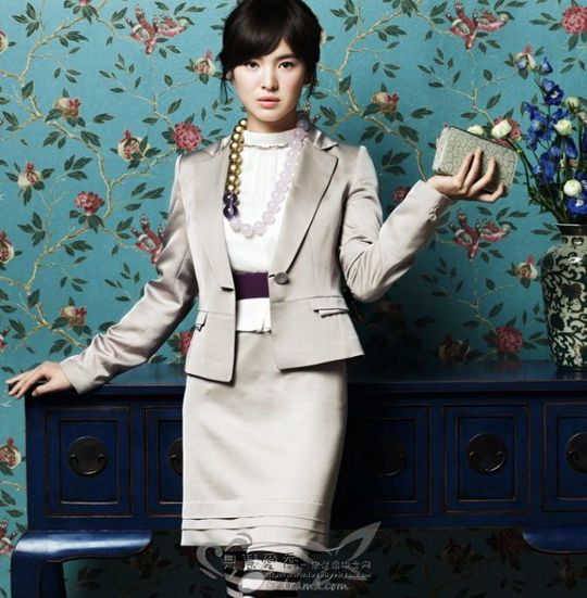 Song Hye Kyo Picture For Fashion Photoshoot 