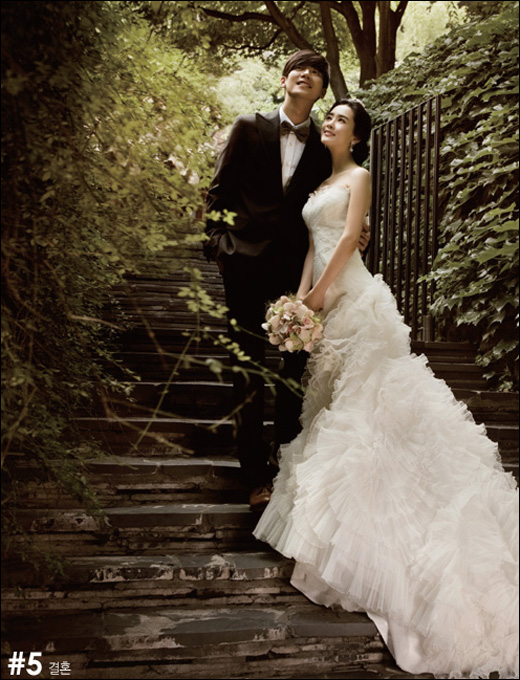 Lee Da Hae 이다해 Weddingand Magazine July 2009 Wedding Photoshoot