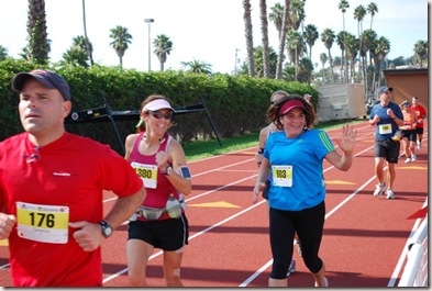 Santa Barbara Marathon final stretch