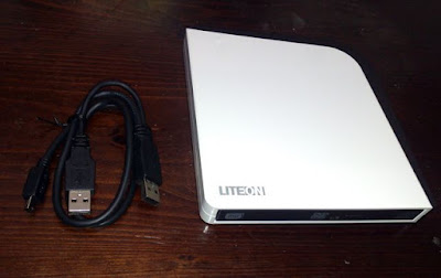 [3C]LiteOn 外接薄型8x DVD燒錄機開箱！ - 阿祥的網路筆記本