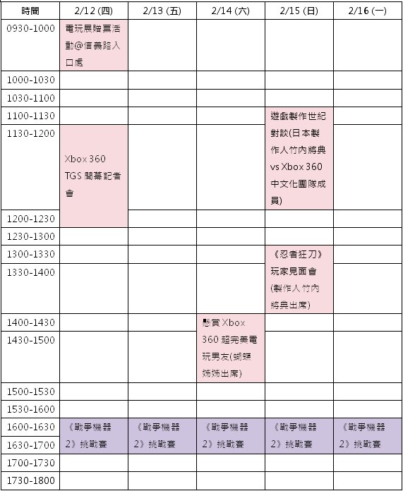 [Event]台北國際電玩展Xbox 360活動滿檔！讓你有得玩又有得拿！ - 阿祥的網路筆記本