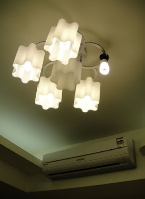 [Life] 裝潢實戰第八彈：冷氣機體、燈具 & 壁紙安裝！ - 阿祥的網路筆記本