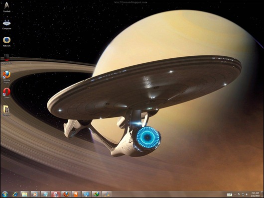 Download Free Star Trek Windows 7 Theme With Star Trek Icons ,Sounds & Cursors
