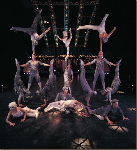 Cirque du Soleil Banquine act from Quidam