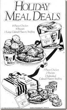 Kentucky Fried Chicken November 1989