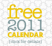 SWITCHEROOm free 2011 calendar