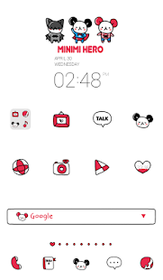 How to mod Minimi Hero(white) dodol theme patch 4.1 apk for laptop