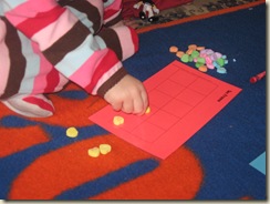 Valentine's Day graphing activity for preschool