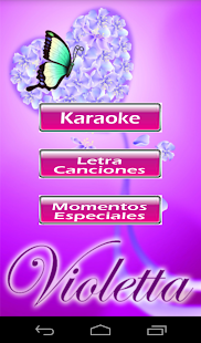 Violeta Karaoke Violetta