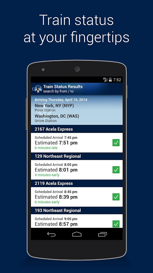 Amtrak Android Apps on Google Play