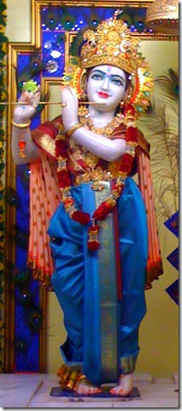 Lord Krishna has a spiritual form