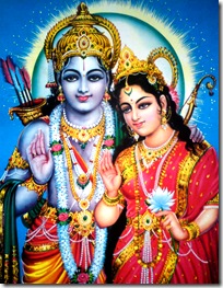 Sita Devi and Lord Rama