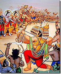Battle between Rama and Ravana
