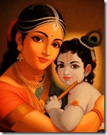 Krishna and Mother Yashoda